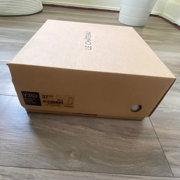 Suede Sock Bootie Black 37 New - Picture 8 of 9